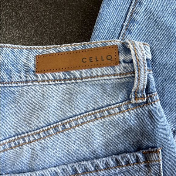 Cello Blue Boyfriend Jeans Distressed Style - Picture 7 of 12